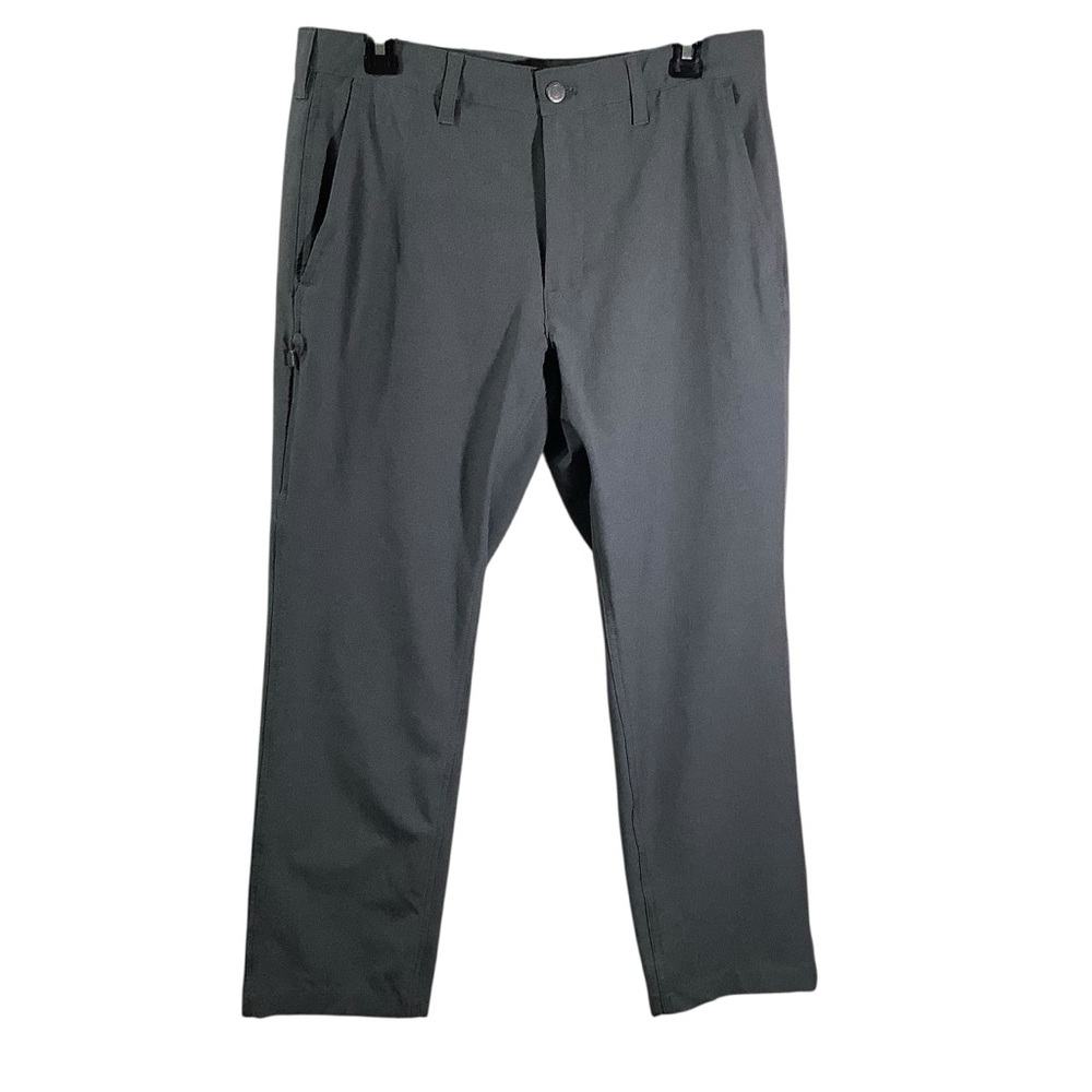 Bluffworks Gray Envoy Travel Pants Regular Fit Lighweight